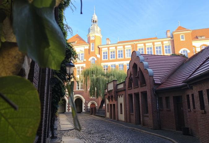 Grundschule Innenstadt am Fischmarkt | Blick aus der Fischmarktpassage