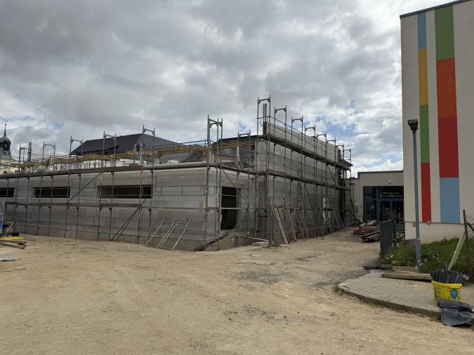 3. Bauabschnitt Turnhallenneubau - Fertigstellung August 2026