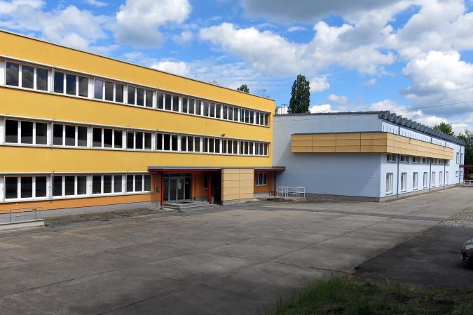 Schulgebäude Baubereich