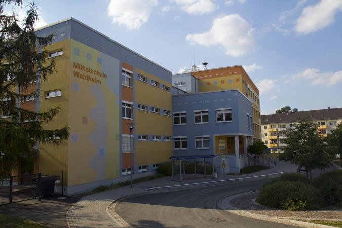 Bushaltestelle vor der OSW