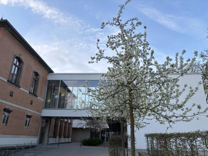 Glasgang und Anbau