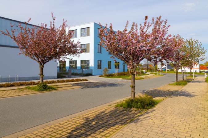 Eingangsbereich der Schule 