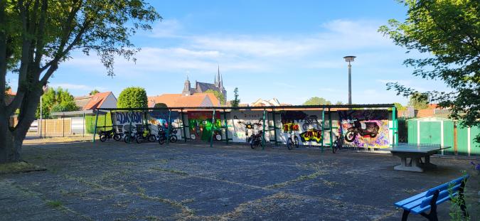 Mopedunterstand