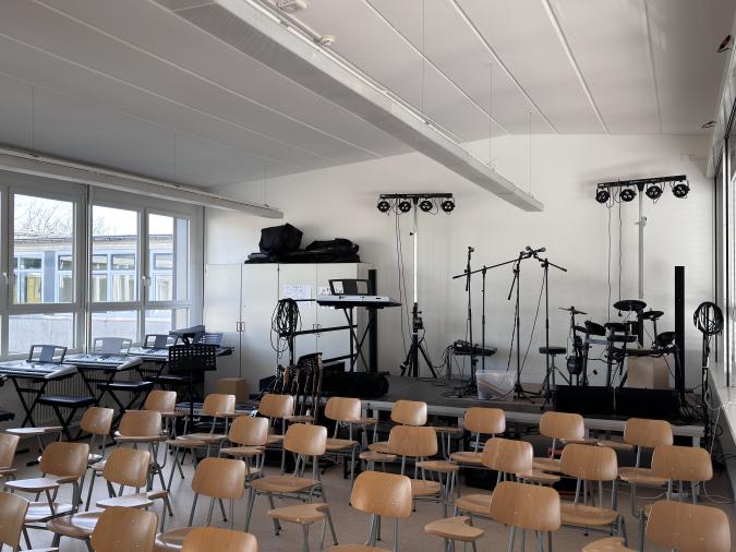 Musik-Fachraum der 107. Oberschule
