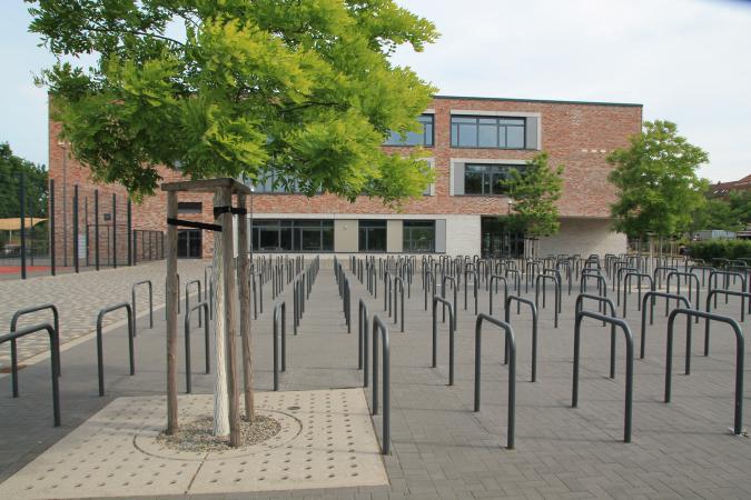 Hintereingang Fahrradplatz