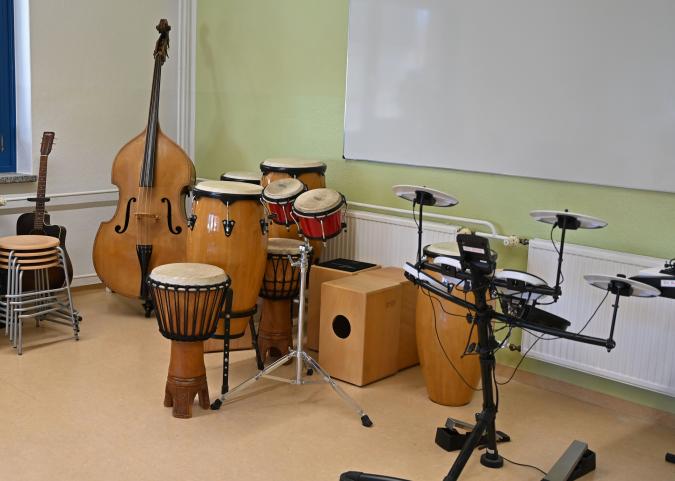 Musikraum, Instrumente