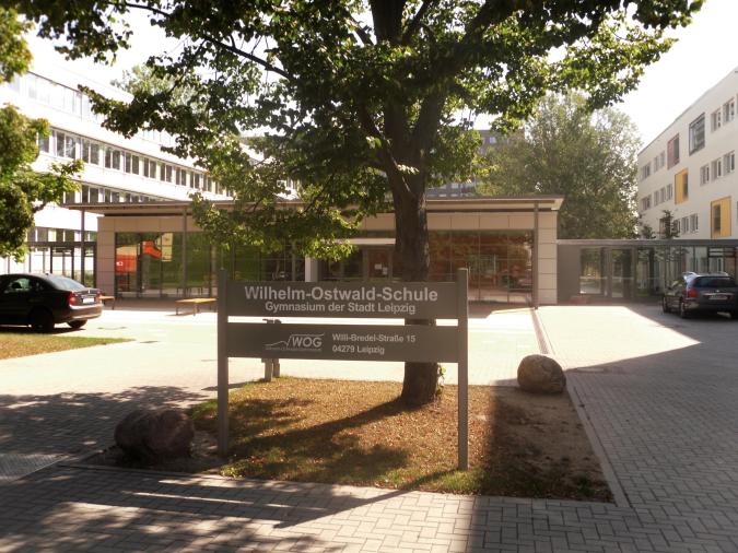 Eingangsbereich der Ostwald Schule